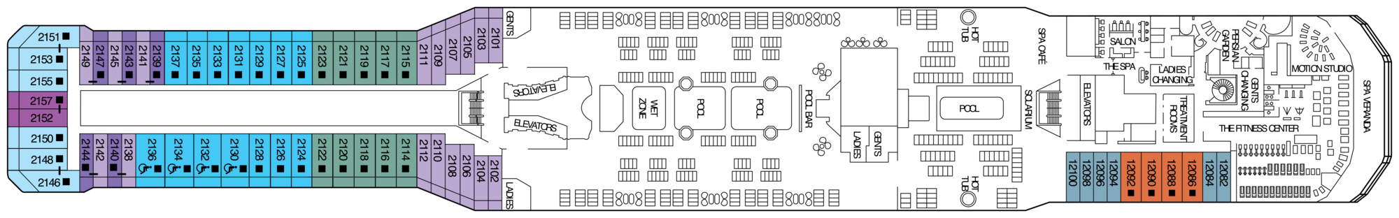 Deck 12 plan